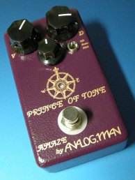 AnalogMan's CustomOD pedal, Prince of Tone Serial Number1